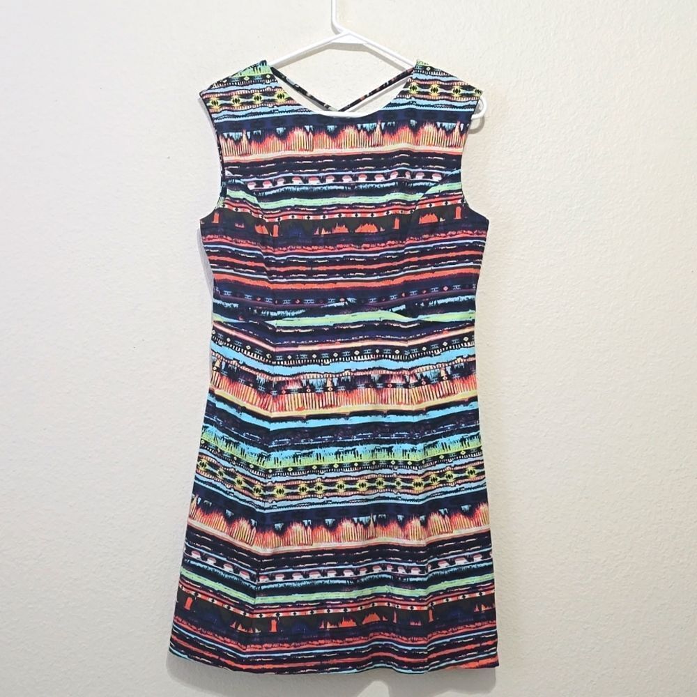 - Title Nine Cross Cross Back Sleeveless Steadfast Dress Size M